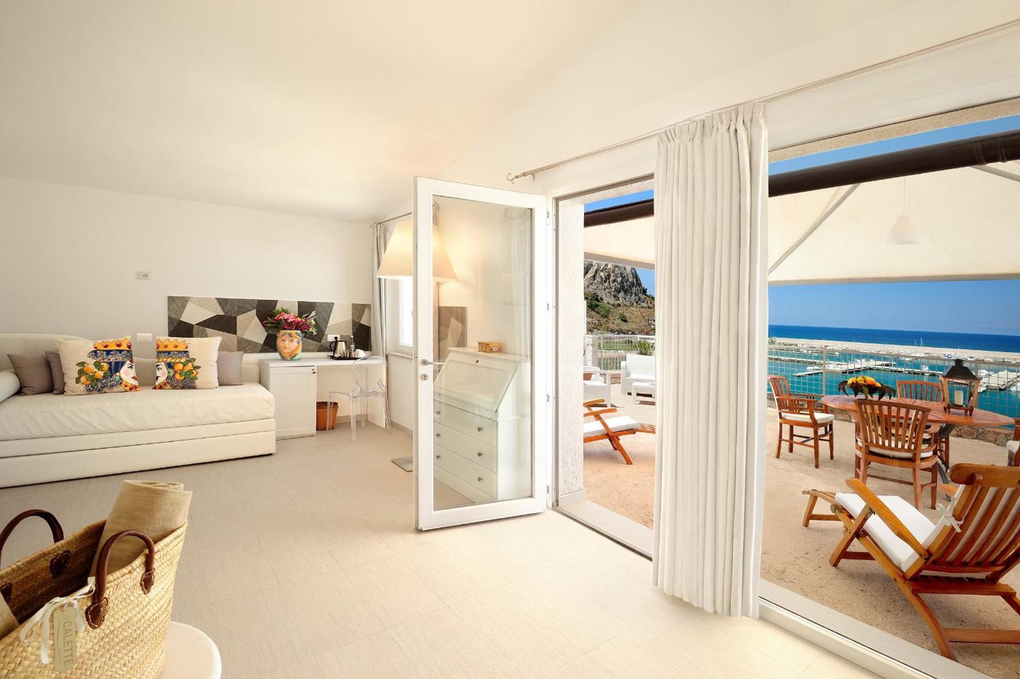Hotel Le Calette Bay Cefalù Esterno foto